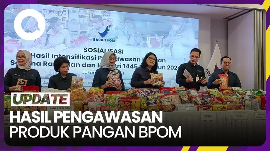 BPOM Temukan Produk Pangan Tak Layak Konsumsi Senilai Rp 2,2 M