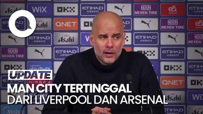 Guardiola Akui Man City Bukan Favorit Juara Liga Inggris