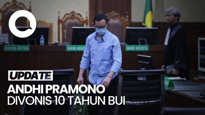 Andhi Pramono Divonis 10 Tahun Bui dan Denda Rp 1 Miliar