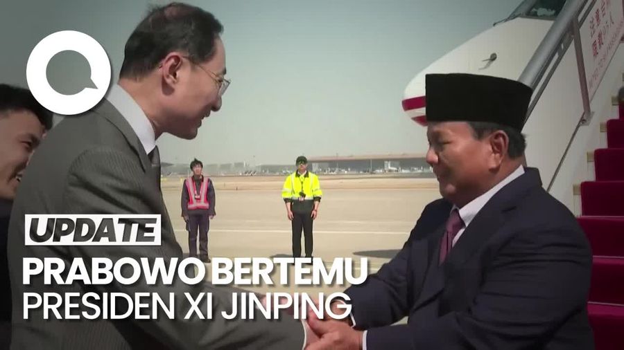 Tiba di China, Prabowo Penuhi Undangan Xi Jinping Sebagai Presiden Terpilih