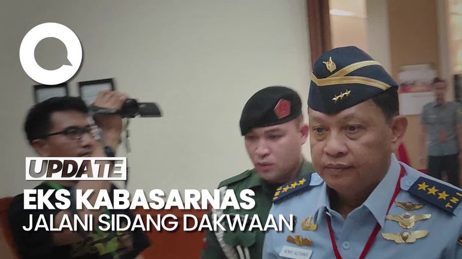 Eks Kabasarnas Henri Alfiandi Jalani Sidang Dakwaan Kasus Korupsi