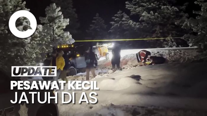 Pesawat Kecil Jatuh di California, Seluruh Penumpang Tewas