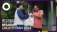 BAZNAS RI Tetapkan Besaran Zakat Fitrah 2024 Rp 45 Ribu