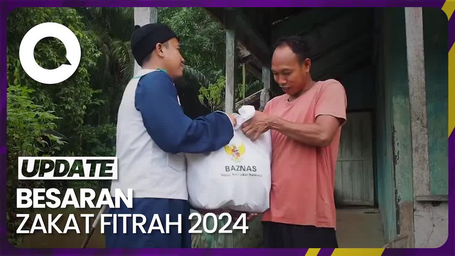 BAZNAS RI Tetapkan Besaran Zakat Fitrah 2024 Rp 45 Ribu