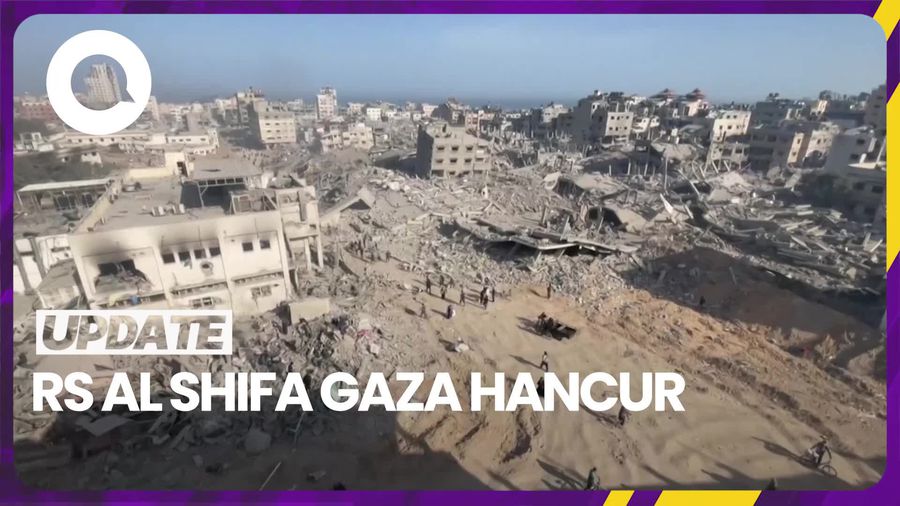 Kondisi Terkini RS Al Shifa Gaza Seusai Pasukan Israel Mundur