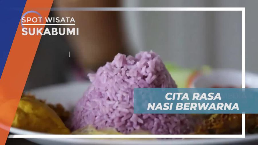 Santap Nasi Uduk Ungu, Kuliner Unik Bercita Rasa Lezat di Sukabumi