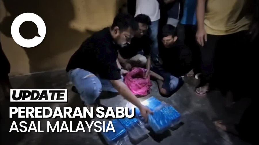 Detik-detik Polisi Gagalkan Transaksi Sabu 6 Kg di Perairan Asahan