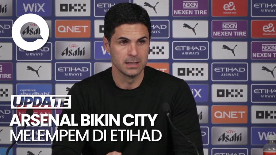 Saat Arteta Singgung Man City Gagal Cetak Gol Kandang Setelah 3 Tahun