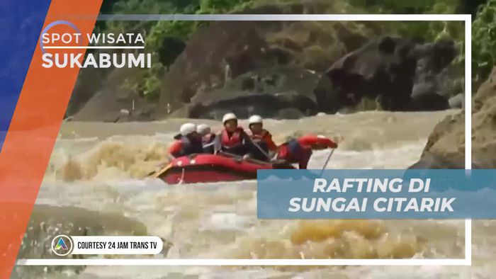Rafting Asik Memacu Adrenalin di Sungai Citarik Sukabumi