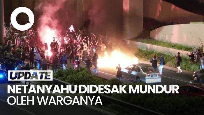 Israel Membara, Warga Demo Desak Pemerintahan Netanyahu Mundur