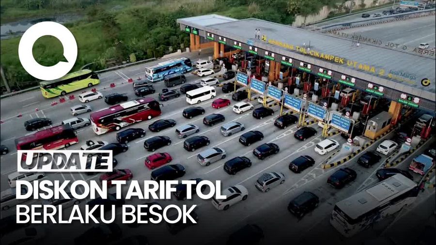 Diskon Tarif Tol 20% Mulai Berlaku Besok!