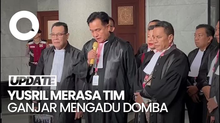 Yusril Merasa Ucapan Tim Ganjar soal Putusan MK Cacat Mengadu Domba