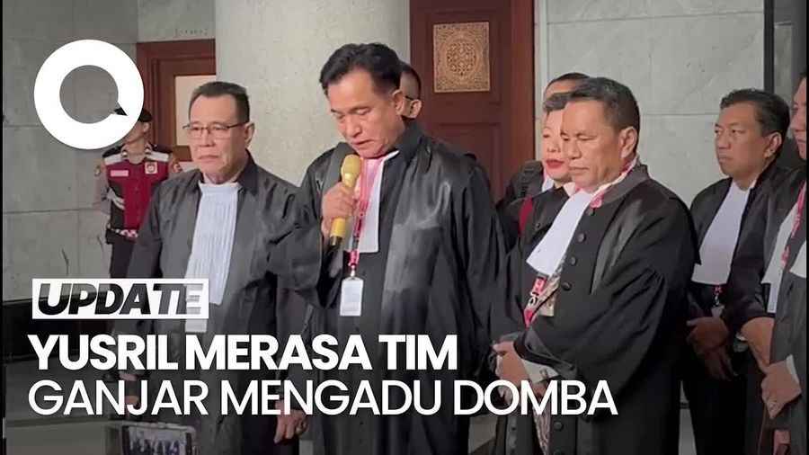 Yusril Merasa Ucapan Tim Ganjar soal Putusan MK Cacat Mengadu Domba