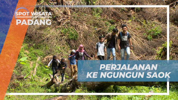 Menuruni Lembah, Taklukkan Trek Terjal Menuju Spot Ngungun Saok yang Menantang, Padang