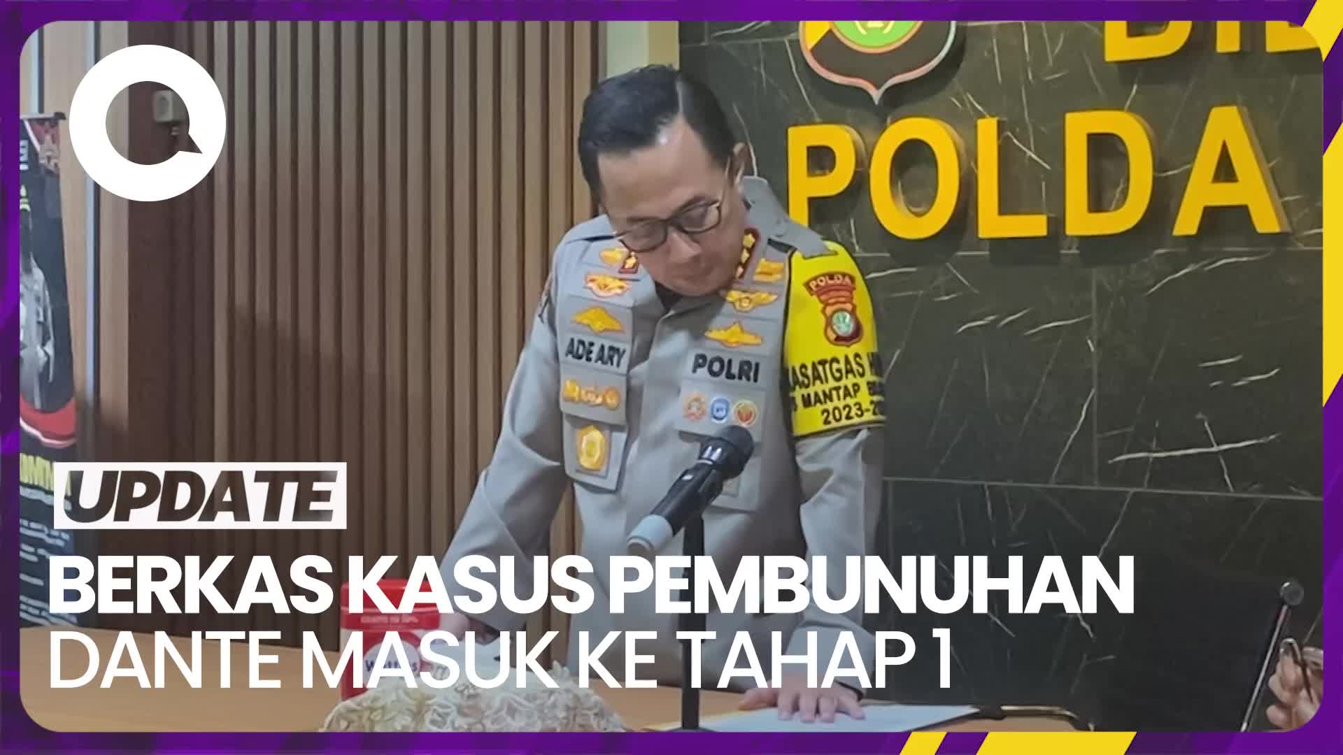 Polisi Limpahkan Berkas Perkara Yudha Arfandi Ke Kejati