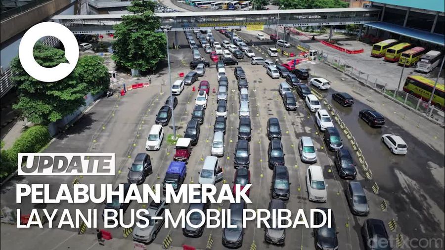 Malam Ini, Motor dan Truk Tak Lagi Nyeberang Lewat Pelabuhan Merak