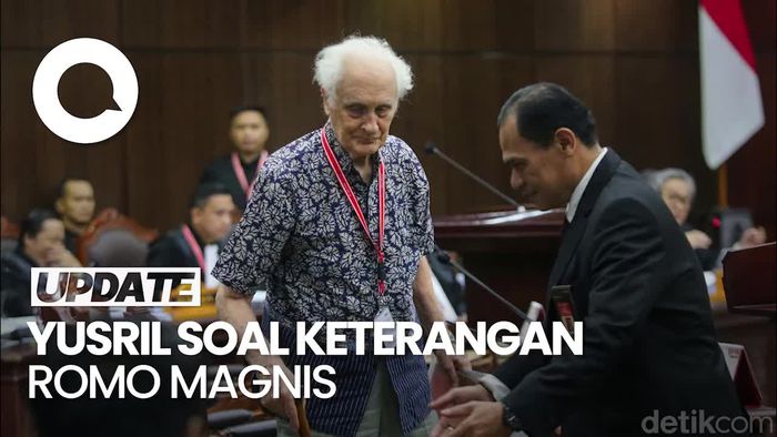 Yusril Hormati Kehadiran Romo Magnis di Sidang MK, Tapi...