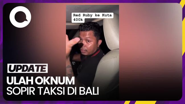 Dishub Bicara Soal Viral Video Sopir Taksi Peras Penumpang Di Bali