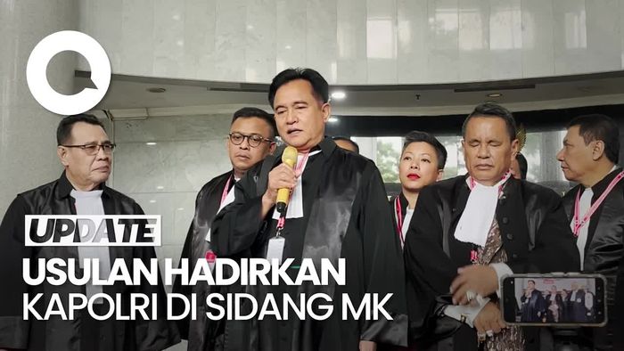 Tim Ganjar-Mahfud Usul MK Hadirkan Kapolri di Sidang, Yusril: Silakan Saja