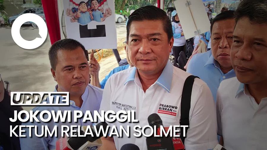 Ketum Relawan Solmet Dipanggil Jokowi, Ini yang DIbahas