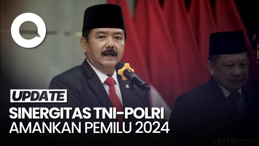 Menko Polhukam Apresiasi Sinergitas TNI-Polri Kawal Pemilu Damai