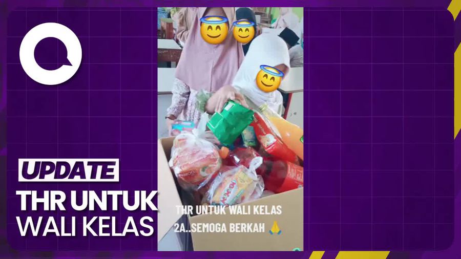 THR Untuk Wali Kelas Viral di Medsos, Mengundang Komentar Netizen