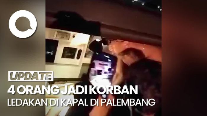 Korban Terbakarnya Kapal di Sungai Musi: 1 Tewas-2 Kritis-1 Hilang