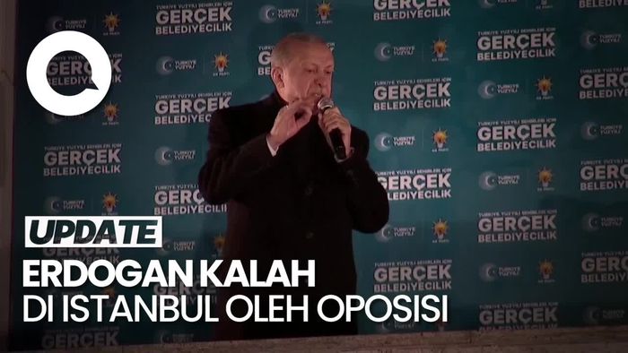 Kalah di Istanbul Oleh Oposisi, Erdogan Sebut Partainya Akan Evaluasi