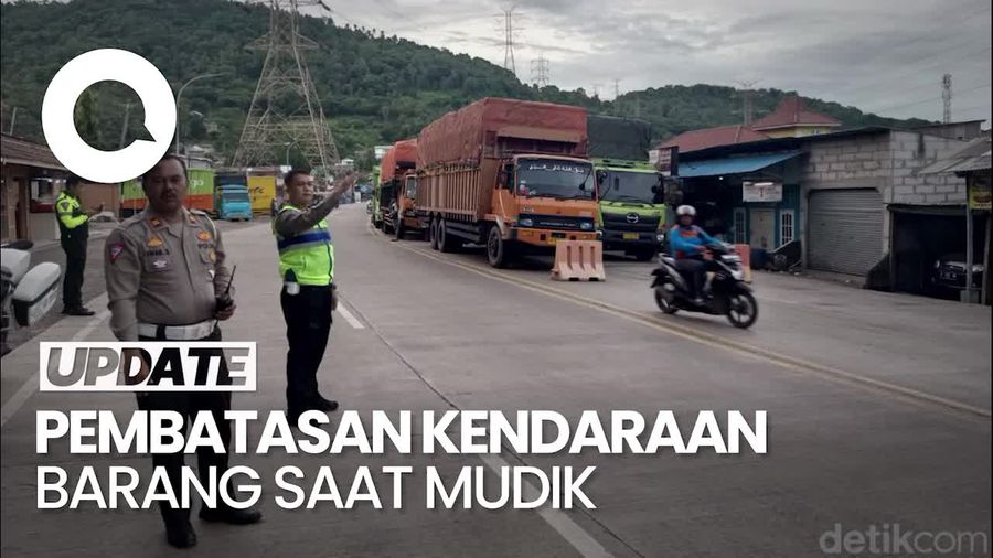 Korlantas: Kendaraan Barang Dibatasi Melintas 5-16 April Selain Angkut Sembako