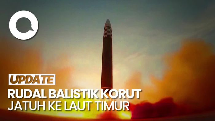 Korut Tembakkan Rudal Balistik ke Laut Jepang