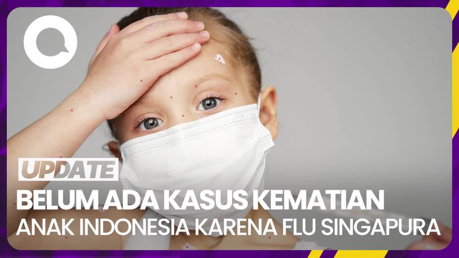 Dokter Anak: Di Indonesia Belum Ada Kasus Kematian Anak Akibat Flu Singapura