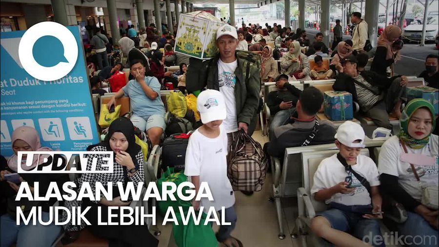 Kata Warga yang Pilih Mudik di H-8 Lebaran: Biar Lama di Kampung