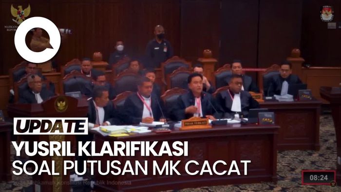 Respons Yusril Saat Tim Ganjar Ungkit Ucapannya soal Putusan MK Cacat