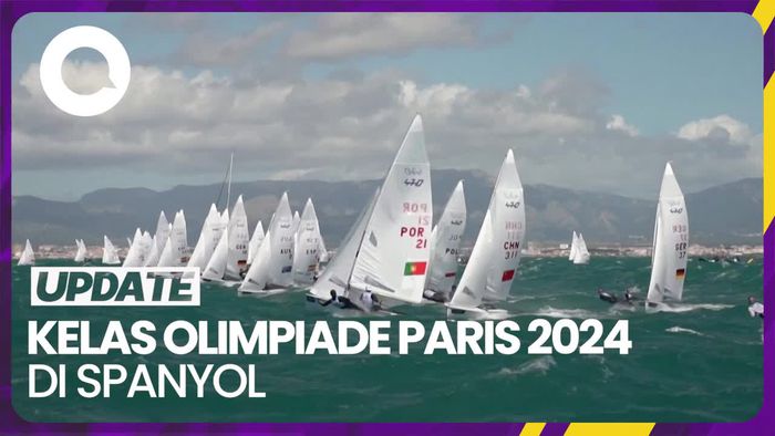 Melihat Lomba Layar Kelas Olimpiade Paris 2024 di Spanyol