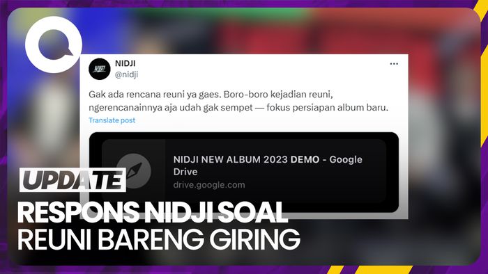  Nidji Tolak Ajakan Reuni Giring, Randy Danistha: Sorry Ye!