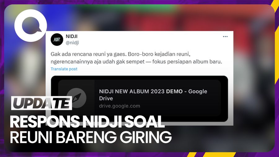  Nidji Tolak Ajakan Reuni Giring, Randy Danistha: Sorry Ye!