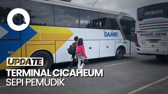 H-8 Lebaran, Terminal Cicaheum Bandung Masih Sepi Dari Pemudik