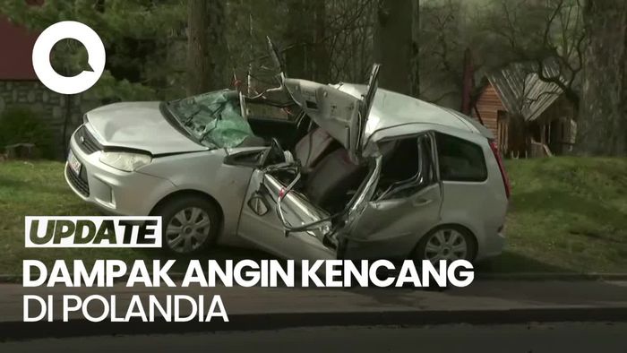 Angin Kencang Hantam Polandia Selatan, 5 Orang Tewas
