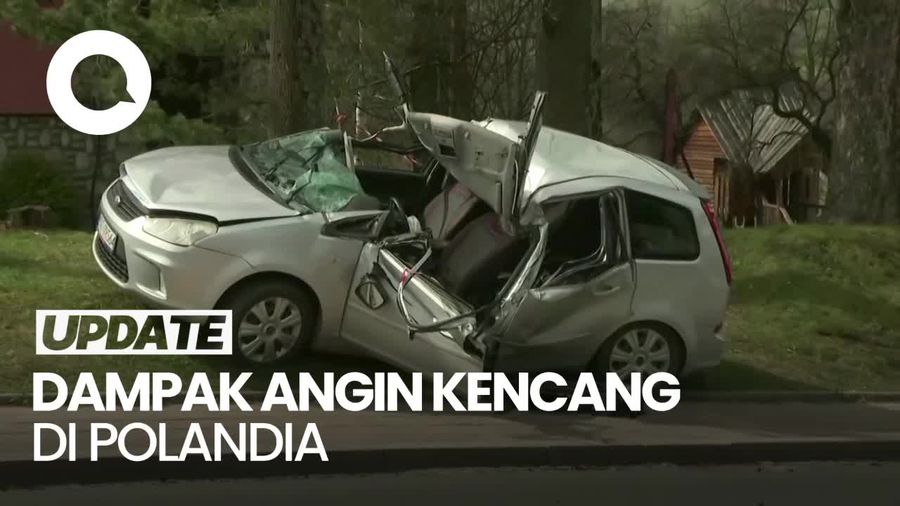 Angin Kencang Hantam Polandia Selatan, 5 Orang Tewas