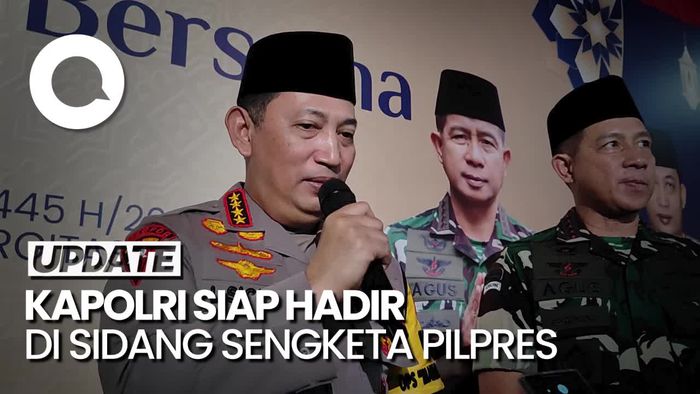 Kapolri Siap Penuhi Undangan MK soal Sidang Sengketa Pilpres