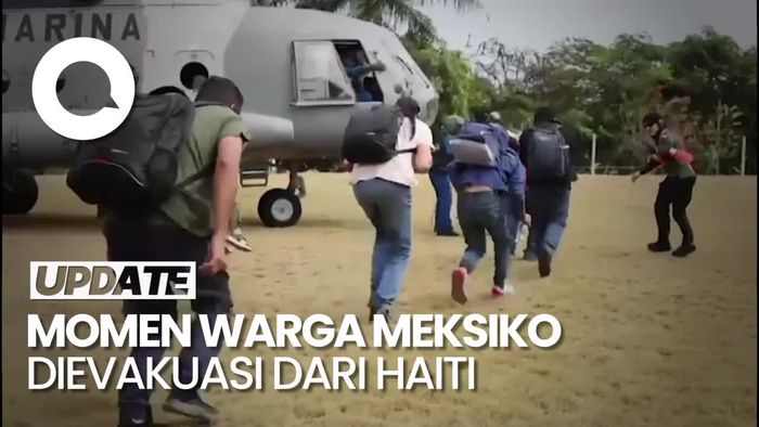 Pakai Helikopter, Meksiko Gelar Operasi Khusus Evakuasi Warga dari Haiti