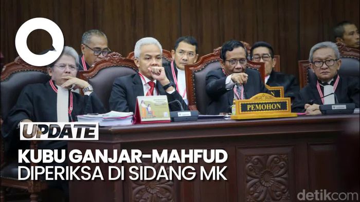 MK Lanjutkan Sidang Sengketa Pilpres, Giliran Kubu Ganjar-Mahfud Diperiksa