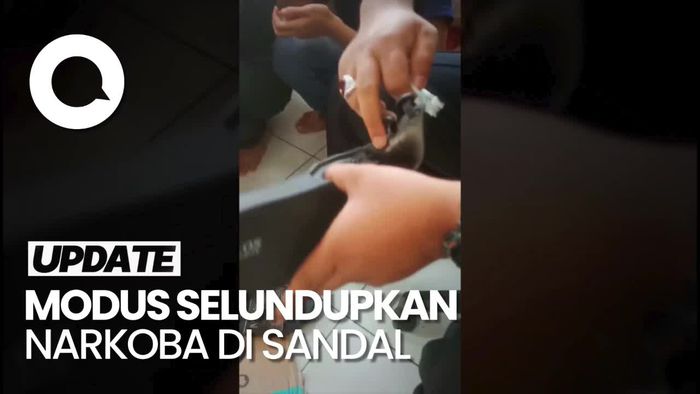 3 Napi di Cianjur Ketahuan Selundupkan Narkoba Pakai Sandal