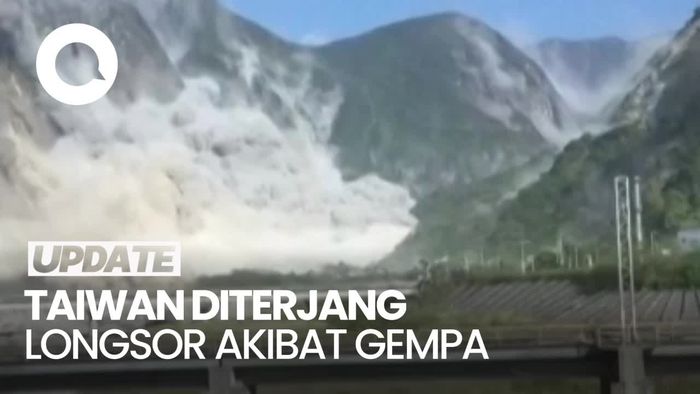 Gempa Taiwan Sebabkan 1 Orang Tewas-50 Terluka, Juga Picu Longsor