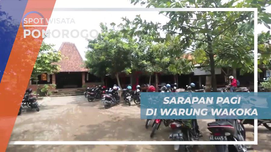Sarapan Pagi di Warung Wakoka yang Menyediakan Aneka Kopi Unik, Ponorogo