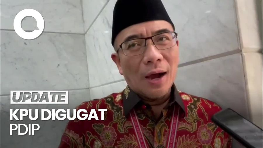 Respons Ketua KPU Seusai Digugat PDIP ke PTUN