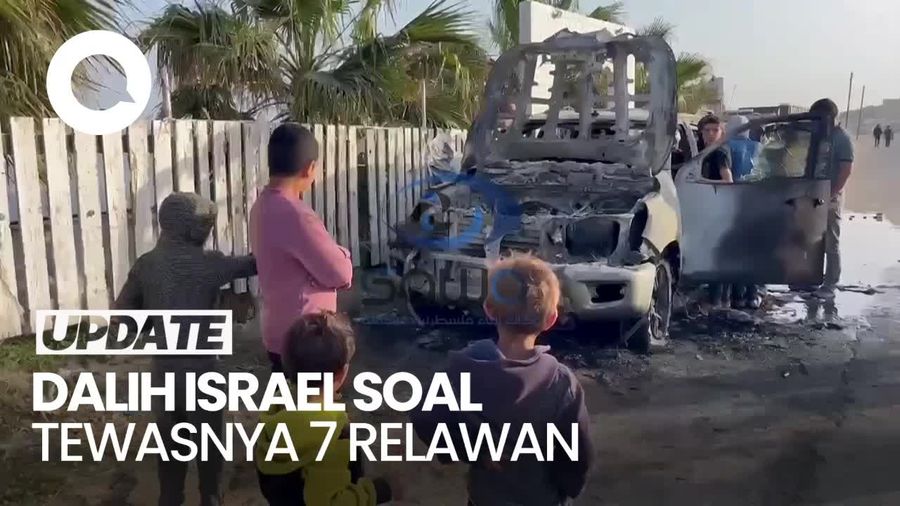 Jenderal Militer Israel soal 7 Relawan WCK Tewas: Salah Identifikasi