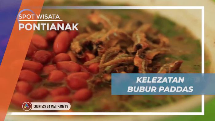 Menikmati Kelezatan Bubur Paddas Dengan Aneka Toping, Pontianak