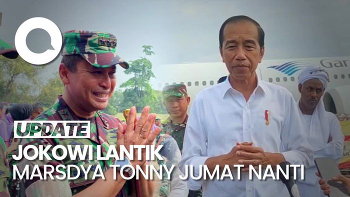 Jokowi Akan Lantik Marsdya Tonny Harjono Sebagai KSAU Jumat