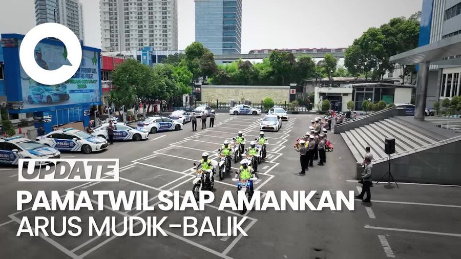Lepas Tim Pamatwil, Kakorlantas Pastikan Libur Lebaran Aman-Mudik Ceria